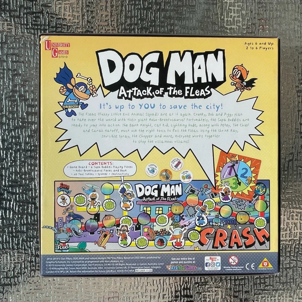 Dog Man: Attack of the Fleas Game